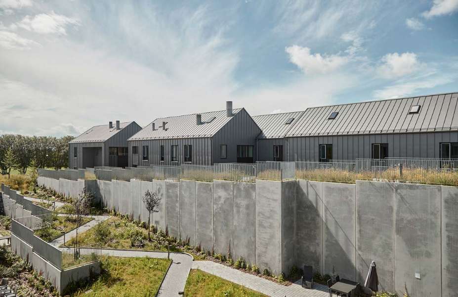 Dementia nursing home community clad and protected with steel. Forgetful?, DemensCentrum Aarhus – Skovvang, Skovvangsvej 97-99, 8200 Aarhus